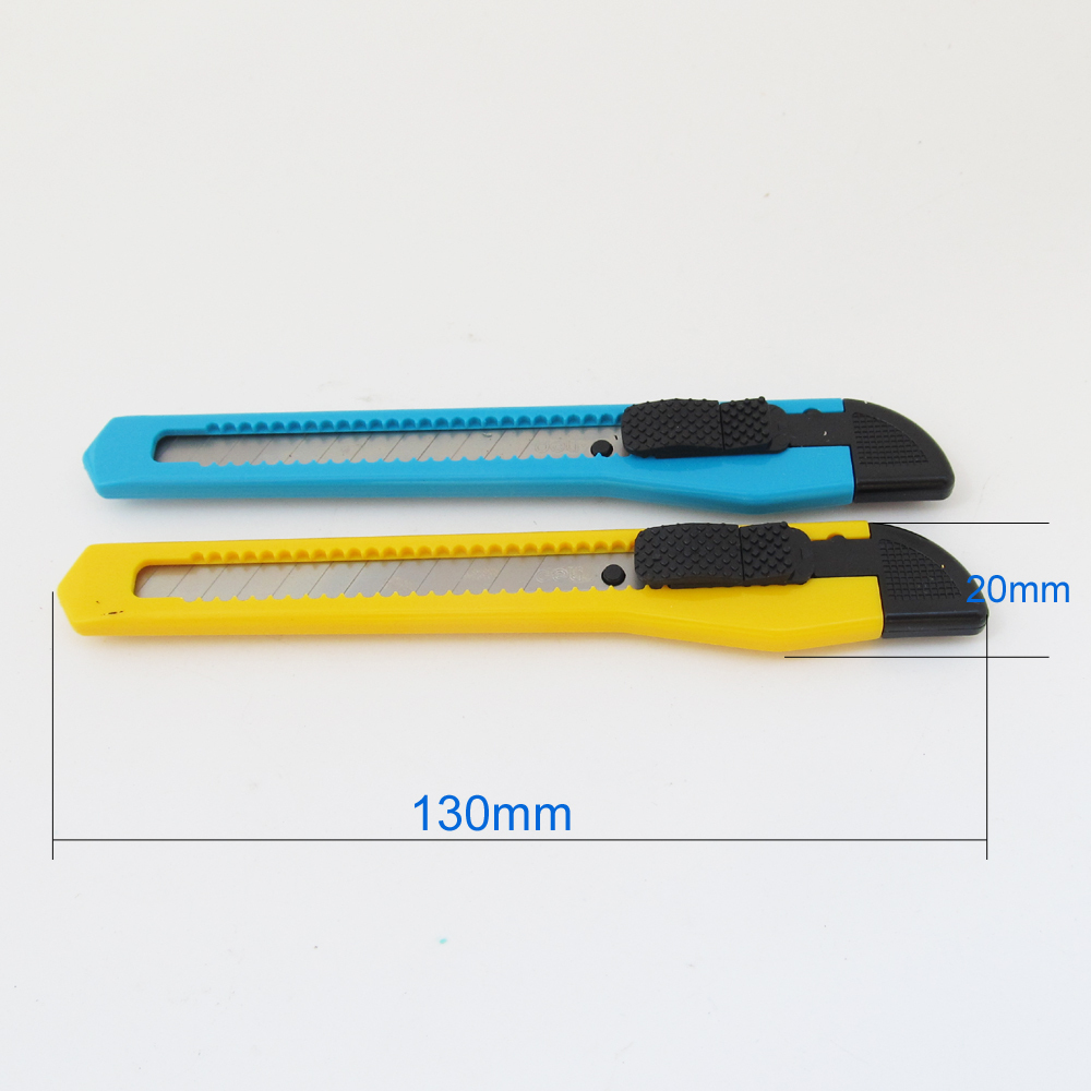 1pc Deli 2052 S size SK5 Utility Knife Snap-off Blade Cutter Knife 80x9x0.4mm