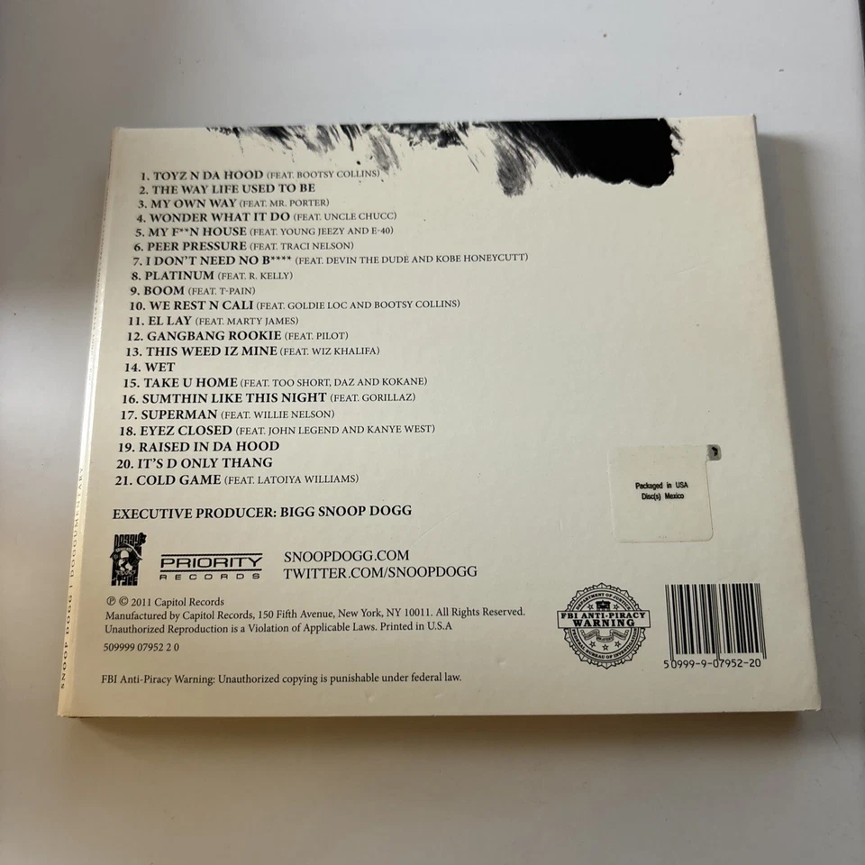Snoop Dogg - Doggumentary (CD, 2011) Digipak - Image 3 of 4