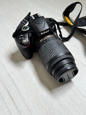 Nikon D D5100 16.2MP Digital SLR Camera - Black with  55-220 lens