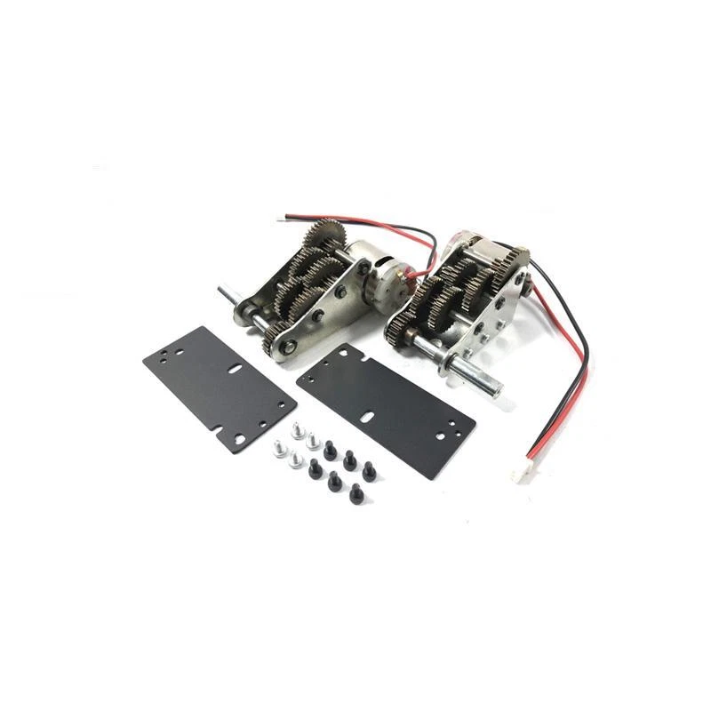 MATO RC MT230 5:1 Steel Gearbox Motor for 1/16 Henglong Stug III Tank 3868 Model - Image 2 of 4