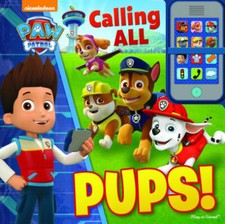 NEW Nickelodeon PAW Patrol Calling All Pups Book  Toy Cell Phone Kids Fun Gift 