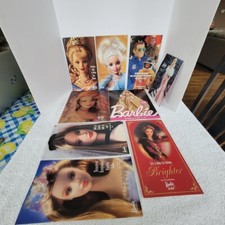 1990's BARBIE COLLECTIBLES CATALOGS  CALENDER - LOT OF 8  1 CALENDAR - NICE