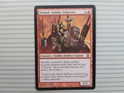 Magic: The Gathering - Darksteel ~ Rare ~ Slobad, Goblin Tinkerer