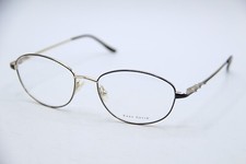 NEW TRES JOLIE 113 003 BLACK GOLD AUTHENTIC DESIGNER FRAMES EYEGLASSES 52-17