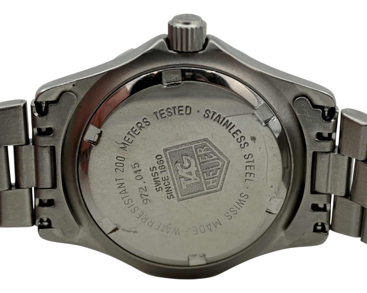 Tag Heuer Ladies 30mm Professional 2000 Series Silver Dial Watch