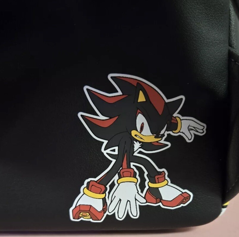 NWT🌟 Loungefly Sonic The Hedgehog Shadow Mini Backpack GameStop