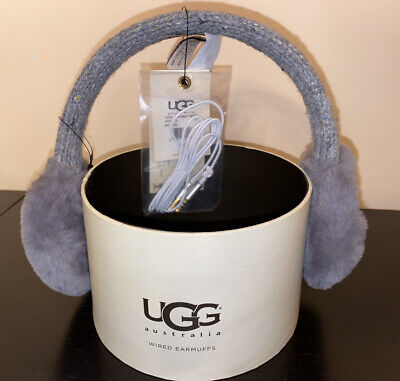 NWB UGG Furry Tech Zermatt Wired Gray Earmuffs sz 0/S 98617317994 | eBay