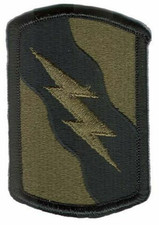 155TH ARMORED BRIGADE PATCH - SUBDUED - BDU