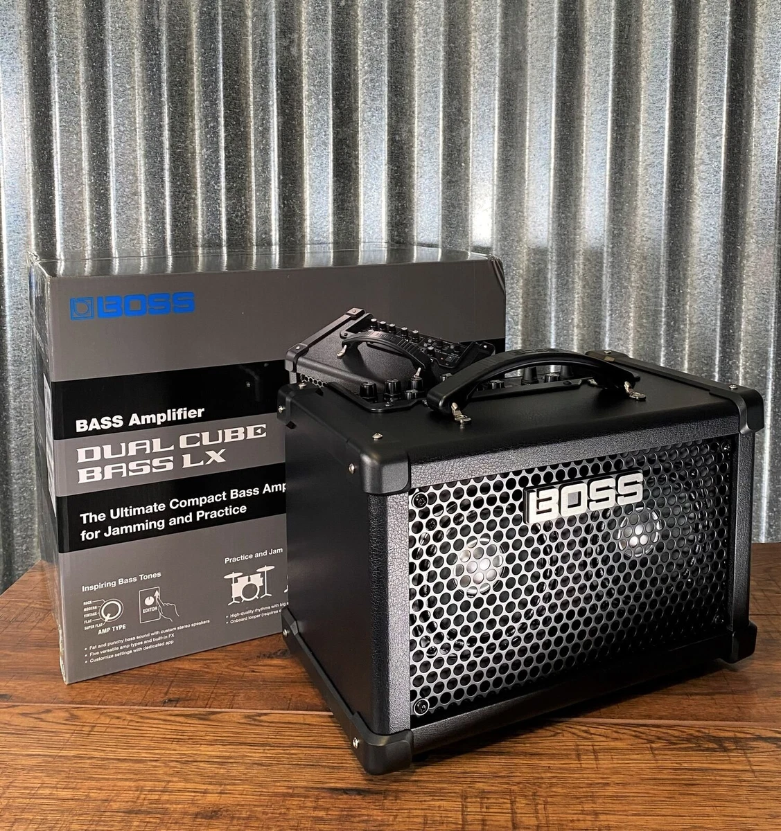 Boss Dual Cube Bass LX Stereo Amplifier Combo DCB-LX