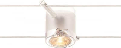SLV COMET Seilleuchte  für TENSEO Niedervolt-Seilsystem, QR-C51, weiß