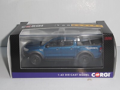 Vanguards 1/43 Scale VA15201 - Ford Ranger Raptor Press Vehicle - Ford Perf Blue