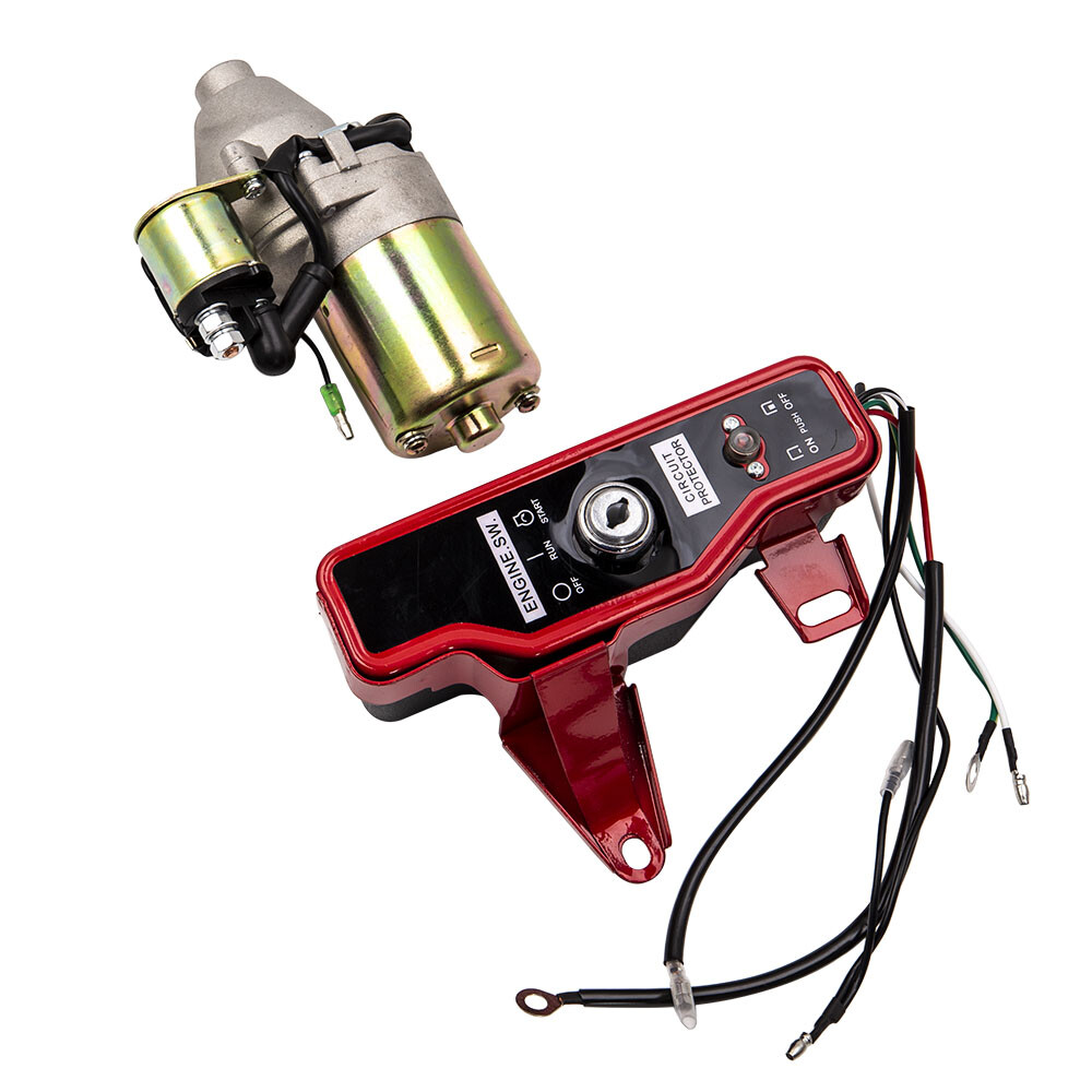 Elektrische startkit, voor Honda GX200 6,5 PS GX160 5,5 PS elektrische startkit starter motor met laadspoel