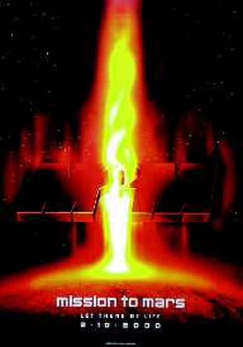 Mission To Mars (Advance) Original Movie Poster