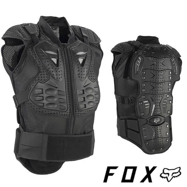 FOX TITAN SPORT SLEEVESLESS BODY ARMOUR PROTECTION JACKET chest
