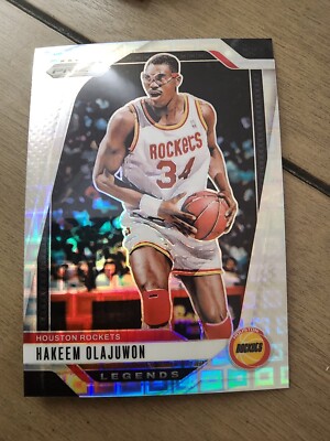 Hakeem Olajuwon 2024-25 Prizm Legends Premium Set Prizm /150