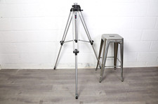 Manfrotto Triman 028 Video Tripod - Silver and Black