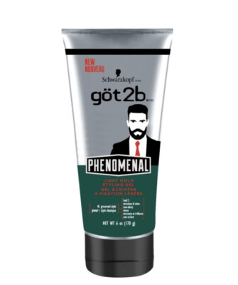 Got2b PhenoMENal Light Hold Styling Gel 6 oz NEW Discontinued
