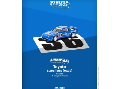 TOYOTA Supra Turbo (MA70) - #36 - 1990 - JTC - TARMAC 1:64 - Foto 4 di 6