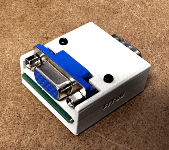 Commodore 128 16-Color, 80-Column RGBi to 15Khz RGB VGA Adapter