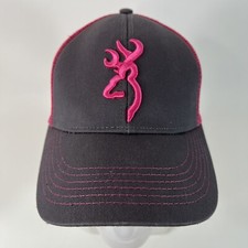 Browning Pink Hunting Womens Cap Hat Mesh Adjustable Snapback Osfa Browning Pink Hunting Womens Cap Hat Mesh Adjustable Snapback Osfa