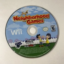 Neighborhood Games (Nintendo Wii, 2009) DISC ONLY