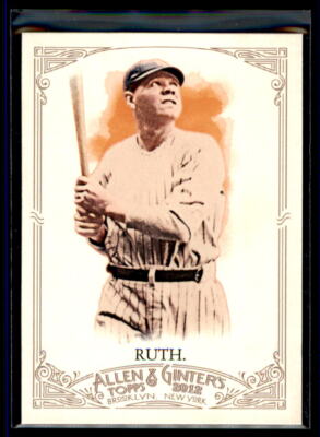 2012 Topps Allen & Ginter  Babe Ruth #176 New York Yankees