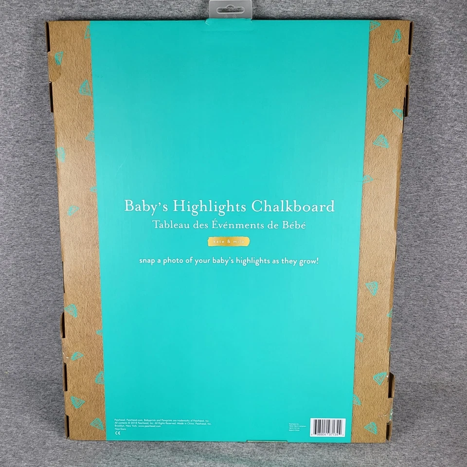 Tiny Ideas 婴儿亮点每月黑板箭 20 X 16 — 第 3/3 张图片