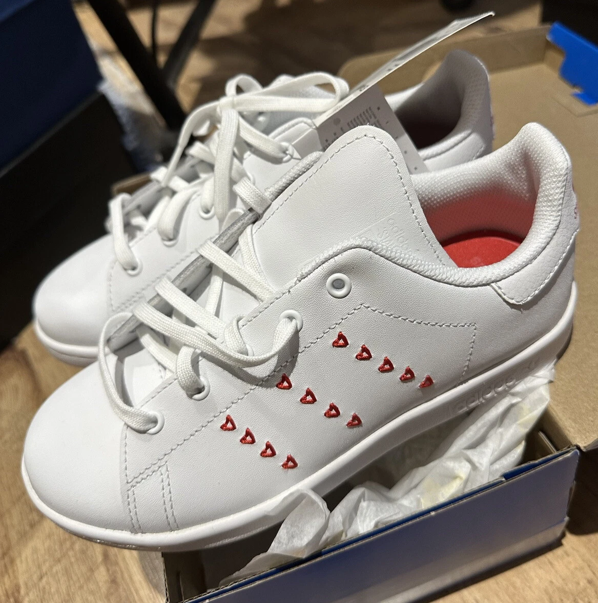 Stan smith women heart cheap
