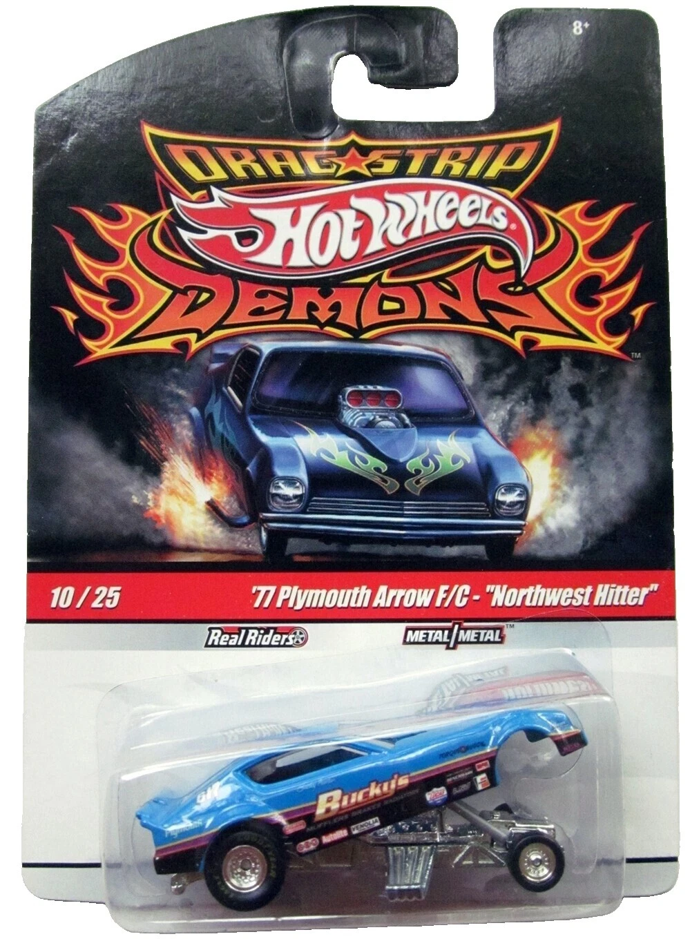 Hot Wheels Drag Strip Demons escala 1:64 vehículos diecast y de juguete