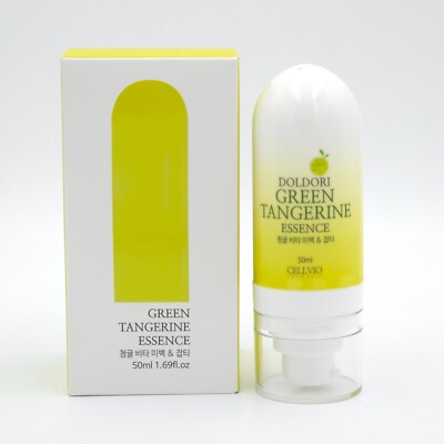 CELLVIO Green Tangerine Essence 50ml Skin Soothing Freckle Whitening K-Beauty