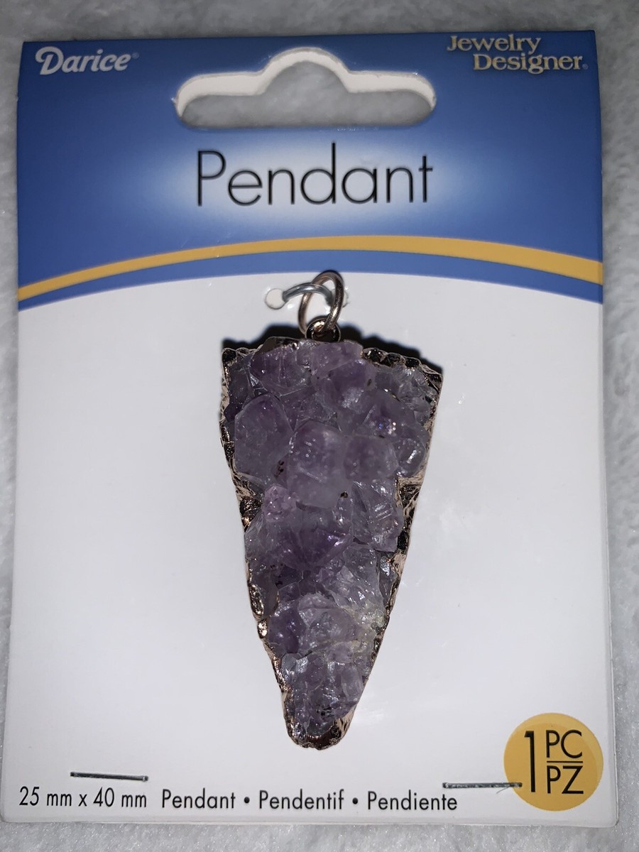 Pendentif améthyste - Brin de Syl