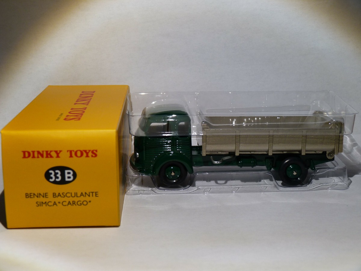 Dinky Toys 33B - Camion Simca Cargo Benne Basculante - Boîte D'origine - VNMIB