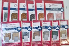 Spellbinders 2-sided Embossing Folder, M-Bossabilities, Card Making, Scrapbook