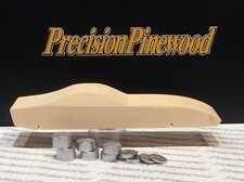 Pinewood Derby Car Body, Precut Vette, Straig...