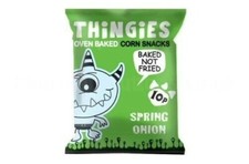 FULL CASE  54 PACKETS OF THINGIES Spring Onion FLAVOUR CRISPS CORN SNACK (PM)