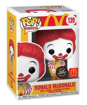 Funko POP! Ad Icons: McDonald's - Ronald McDonald (Thailand)(CHASE