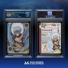 FLAWLESS Tobirama Senju Hokage NR-OR-106 Naruto Kayou Card Mana Graded