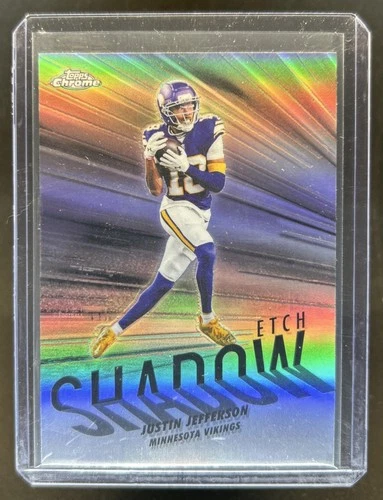 2025 Topps Chrome Justin Jefferson Base (RAW)