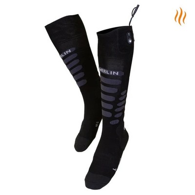 Merlin ThermaVolt Motorcycle Motorbike Heated Socks - Black
