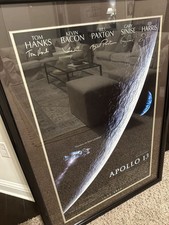 Apollo 13 Signed Poster Tom Hanks Ron Howard Bill Paxton Kevin Bacon Gary Sinise