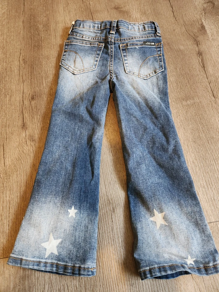 Pantalones de mezclilla Joe's "The Ursa Star Print Bell Bottom Talla 3t Foto 4 de 4
