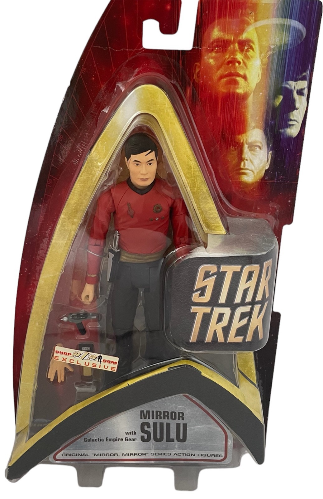 Figura de acción vintage Art Asylum 2006 Star Trek The Original Series Mirror Sulu