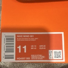 Nike Mind 001 Mens Slip-On Sandals Black Synt...