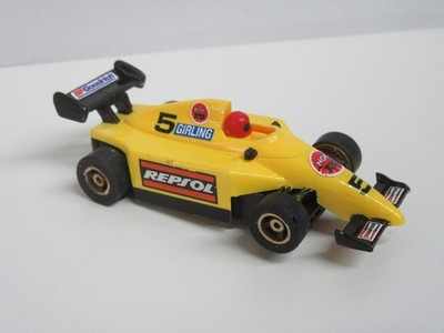 Micro Scalextric Formel 1 Rennwagen - Gelb ''Repsol''