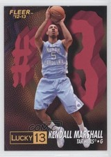 2012-13 Fleer Retro 1996-97 Lucky 13 Kendall Marshall #2 9cb