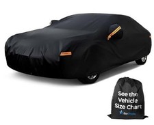 Car Cover Waterproof All Weather. See A5 - see Vehicle Size Chart Black