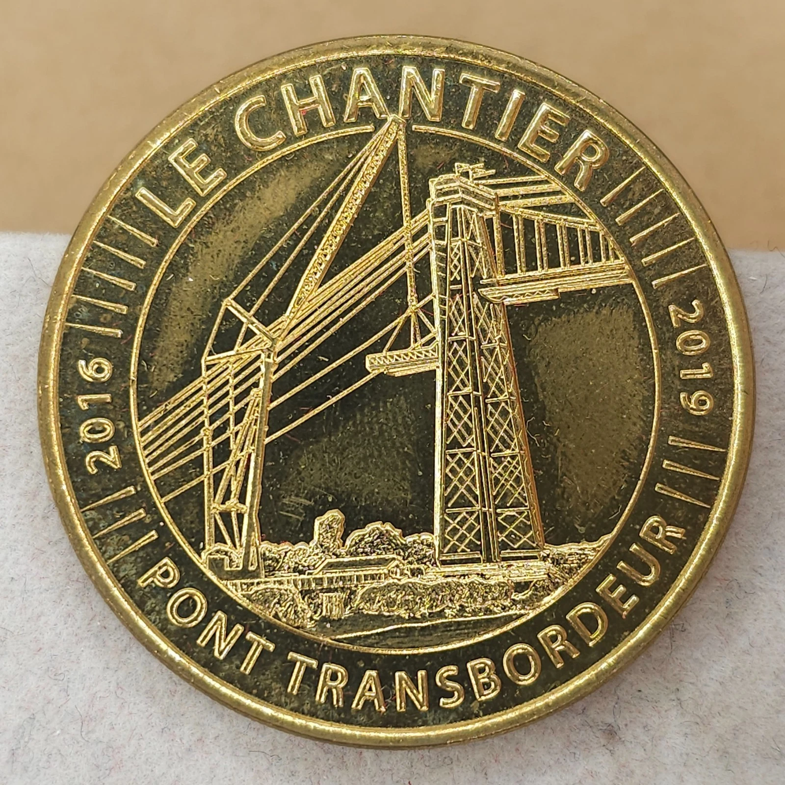 Le Chantiers - Pont Transbordeur 2016-2019 Charente-Maritime 17 Monnaie de Paris