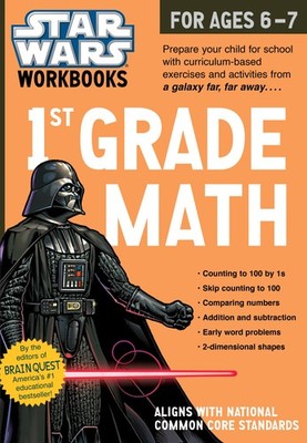 Star Wars Workbook - Grade 1 Math! - paperback Brain Quest|Jordan, Tamika