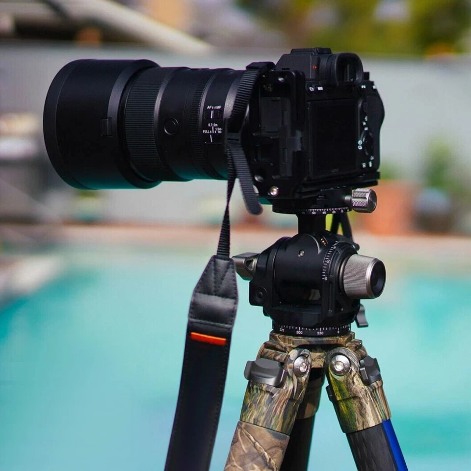 Leofoto G4 Cabezal Engranado Cámara Trípode Cabeza Bola con Placa Arca Compatible con Suiza Foto 4 de 4