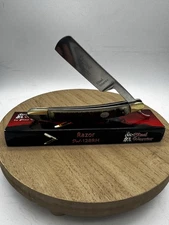 Steel Warrior Razor SW-128RH 5.5” Closed Knife Ram Horn Handle **NIB**